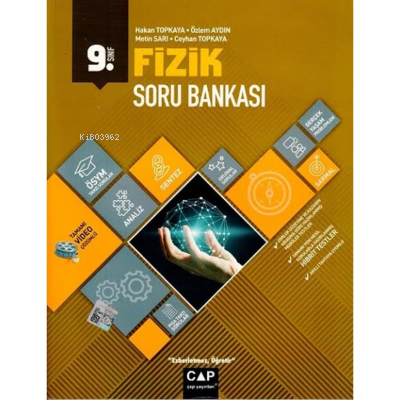 09.Sınıf S.B. Anadolu Fizik - 2022 | Kolektif | Çap Yayınları