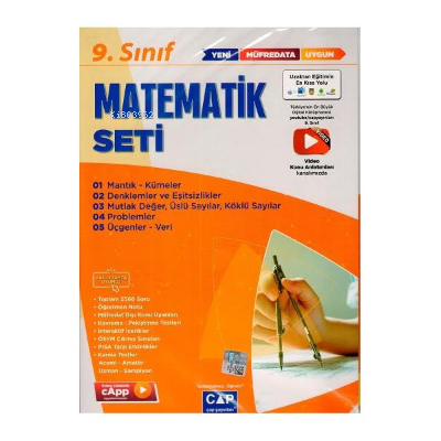 09.Sınıf Set Anadolu Matematik - 2022 | Kolektif | Çap Yayınları