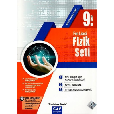 09.Sınıf Set Fen Lisesi Fizik - 2022 | Kolektif | Çap Yayınları