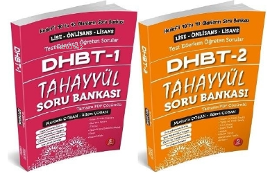 1-2 Soru Bankası Çözümlü Set | Mustafa Çoban | Tahayyül Yayınları