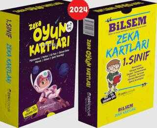 1. Sınıf Bilsem Zeka Kartları - 6-7 Yaş Zeka Oyun Kartları | Kolektif 