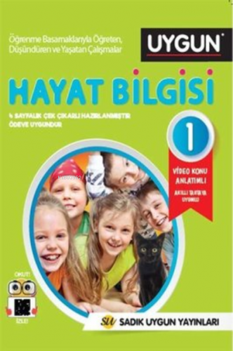 1.Sınıf Hayat Bilgisi Çalışma Kitabı | Kolektif | Sadık Uygun Yayınlar