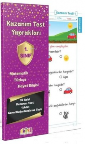 1.Sınıf Kazanım Test Yaprakları | Turan Karayılan | Kaliteli Eğitim Ya