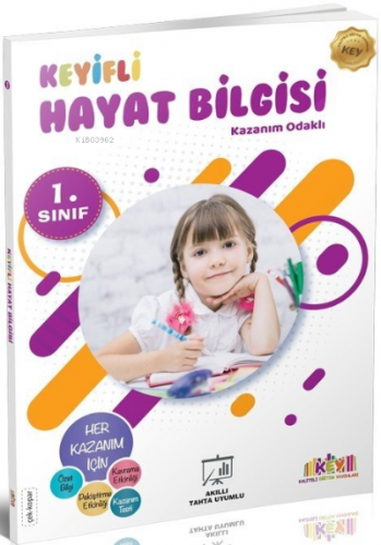 1.Sınıf Keyifli Hayat Bilgisi | Kolektif | Kaliteli Eğitim Yayınları