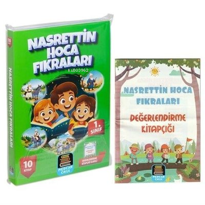 1. Sınıf Nasrettin Hoca Fıkraları Okuma Seti - 10 Kitap Takım - Değend