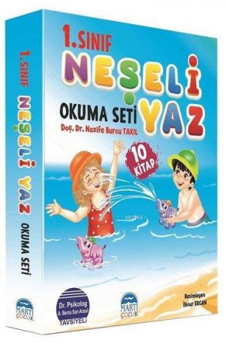 1. Sınıf Neşeli Yaz Okuma Seti (10 Kitap Takım) | Nazife Burcu Takıl |