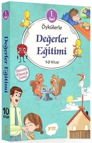 1. Sınıf Öykülerle Değerler Eğitimi Seti (10 Kitap Takım) | Kolektif |