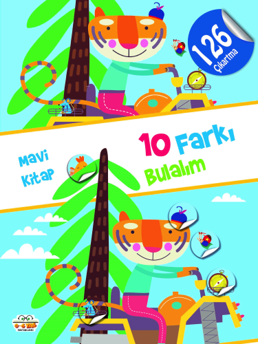 10 Farkı Bulalım -Mavi Kitap | Kolektif | 0-6 Yaş Yayınları