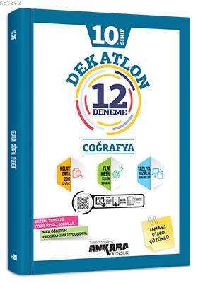 10. Sınıf Dekatlon Coğrafya 12 Deneme | Mustafa Köstem | Ankara Yayınc