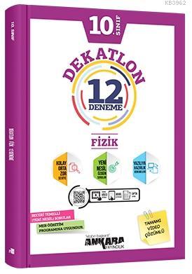 10.Sınıf Dekatlon Fizik 12 Deneme | Yakup Öztürk | Ankara Yayıncılık (