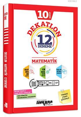 10. Sınıf Dekatlon Matematik 12 Deneme | Barış B. Demir | Ankara Yayın