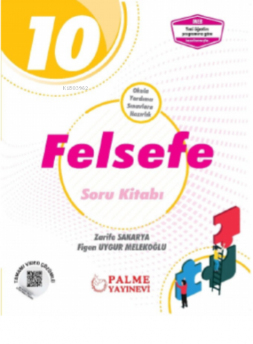 10. Sınıf Felsefe Soru Kitabı | Zarife Sakarya | Palme Yayınevi