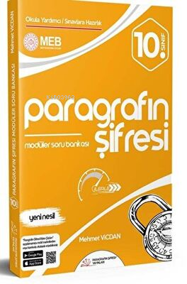 10. Sınıf Paragrafın Şifresi Modüler Soru Bankası | Mehmet Vicdan | Pa