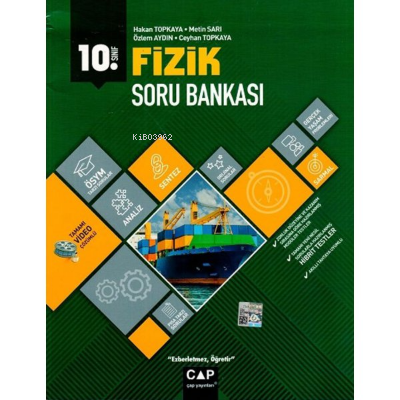 10.Sınıf S.B. Anadolu Fizik - 2022 | Kolektif | Çap Yayınları