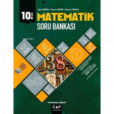 10.Sınıf S.B. Anadolu Matematik - 2022 | Kolektif | Çap Yayınları