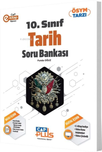 10. Sınıf Tarih Soru Bankası | Funda Oğuz | Çap Yayınları