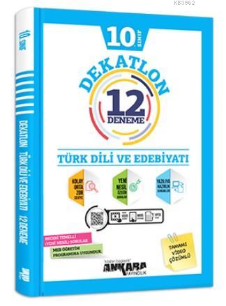 10.Sınıf Türk Dili ve Edebiyatı Dekatlon 12 Deneme | Sadık Arın | Anka