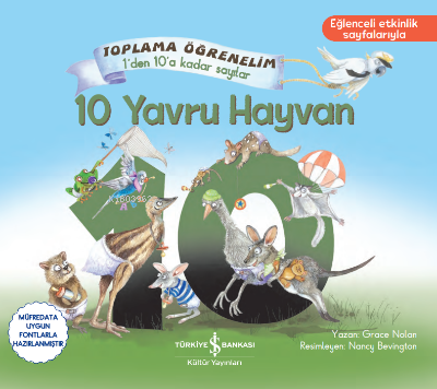 10 Yavru Hayvan- Toplama Öğrenelim 1'den 10'a Kadar Sayılar | Grace No