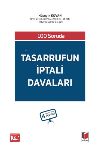 100 Soruda Tasarrufun İptali Davaları | Hüseyin Kovan | Adalet Yayınev