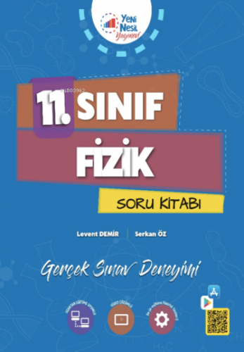 11. Sınıf Fizik Soru Kitabı | Serkan Öz | Yeni Nesil Yayınları