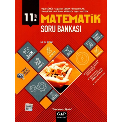 11.Sınıf S.B. Anadolu Matematik - 2022 | Kolektif | Çap Yayınları