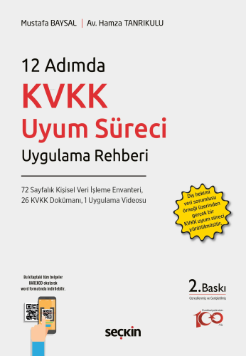 12 Adımda KVKK Uyum Süreci | Hikmet Cem Congar | Seçkin Yayıncılık