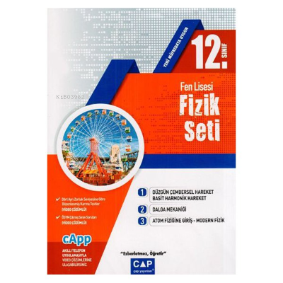 12.Sınıf Set Fen Lisesi Fizik - 2021 | Kolektif | Çap Yayınları