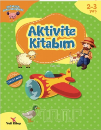 2-3 Yaş Aktivite Kitabı | Feyyaz Ulaş | Yeti Kitap