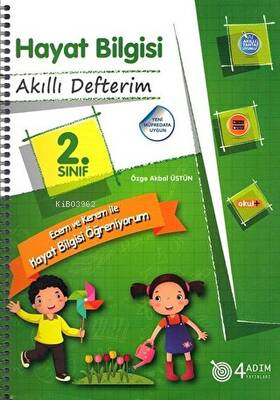 2. Sınıf Hayat Bilgisi - Akıllı Defterim | Özge Akbal Üstün | 4 Adım Y