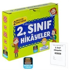 2. Sınıf Hikayeler Okuma Seti, Renkli Resimli 10 Kitap, Soru Kitapçığı