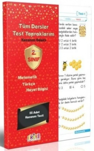 2. Sınıf Kazanım Test Yaprakları | Demet Arıoğlu | Kaliteli Eğitim Yay