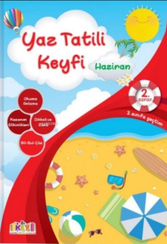 2.Sınıf Keyifli Yaz Tatil Seti (6 Kitap) | Kolektif | Kaliteli Eğitim 