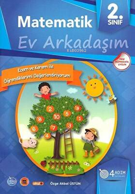 2. Sınıf Matematik Ev Arkadaşım/4 Adım | Özge Akbal Üstün | 4 Adım Yay