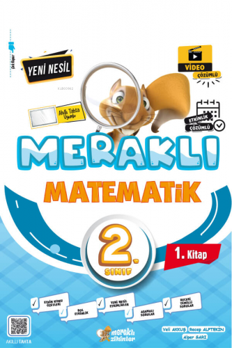 2. Sınıf Meraklı Matematik 1. Kitap | Kolektif | Meraklı Zihinler Yayı