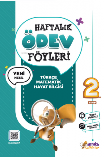 2. Sınıf Meraklı Ödev Föyü | Kolektif | Meraklı Zihinler Yayınları