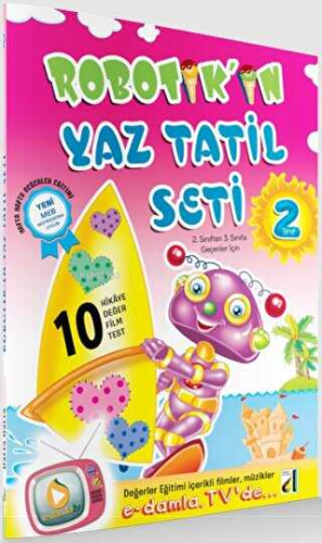 2. Sınıf Robotik'in Yaz Tatil Seti | Ekrem Aytar | Damla Yayınevi