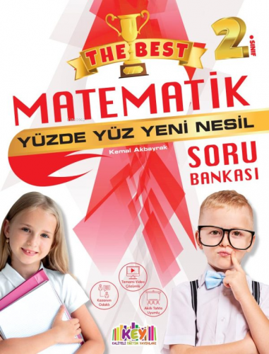 2. Sınıf The Best Matematik Yüzde Yüz Yeni Nesil Soru Bankası | Öznur 