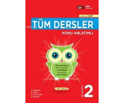 2.Sınıf Tüm Dersler Konu Anlatımlı 2020 | Kolektif | Soru Bankası Merk