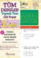 2. Sınıf Tüm Dersler Yaprak Test Çek Kopar | Kolektif | Faktör Yayıncı