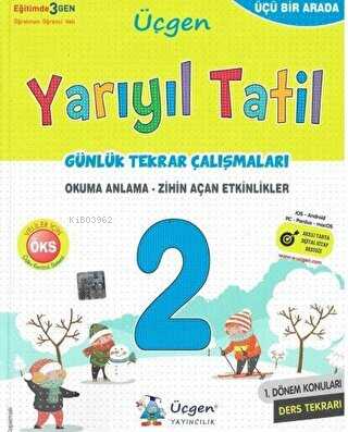 2. Sınıf Yarıyıl Tatil Günlük Tekrar Çalışmaları | Kolektif | Üçgen Ya