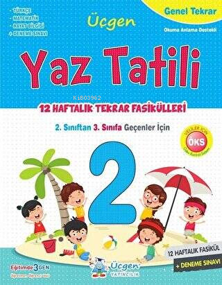 2. Sınıf Yaz Tatili Kitabı | Kolektif | Üçgen Yayıncılık