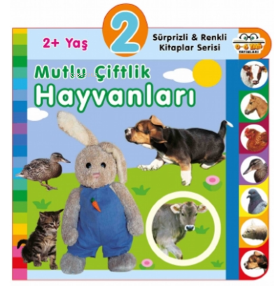 2+ Yaş Mutlu Çiftlik Hayvanları | Olala Books | 0-6 Yaş Yayınları