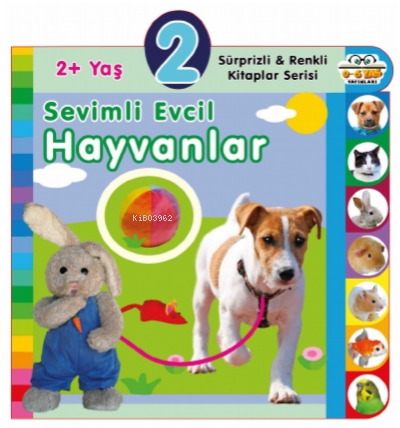 2+ Yaş Sevimli Evcil Hayvanlar | Olala Books | 0-6 Yaş Yayınları