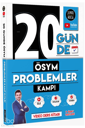 20 Günde ÖSYM Problemler Kampı | Şenol Hoca | Şenol Hoca Yayınları