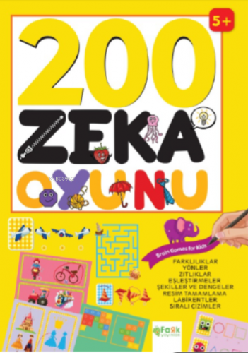 200 Zeka Oyunu | Brain Games For Kids | Fark Yayınları