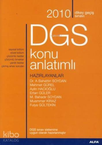 2010 DGS Konu Anlatımlı | Kolektif | Alfa Basım Yayım Dağıtım