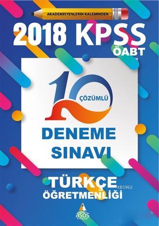 2018 KPSS ÖABT Türkçe Öğretmenliği 10 Çözümlü Deneme Sınavı | Muhammet