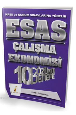 2018 KPSS ve Kurum Sınavlarına Yönelik Esas Çalışma Ekonomisi 10 Çözüm