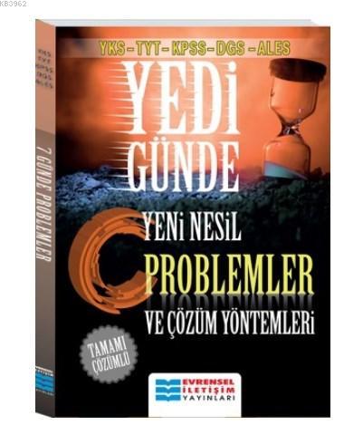 2018 YKS - TYT - KPSS - DGS - ALES Yedi Günde Yeni Nesil Problemler ve