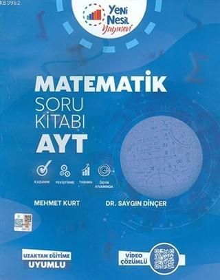 2020 AYT Matematik Soru Kitabı | Mehmet Kurt | Yeni Nesil Yayınları